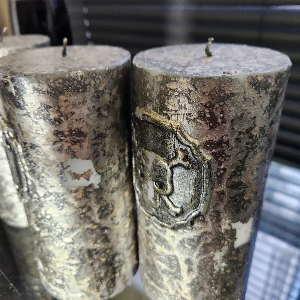Target Gold Candles‎ & Holders with Elegant Accents